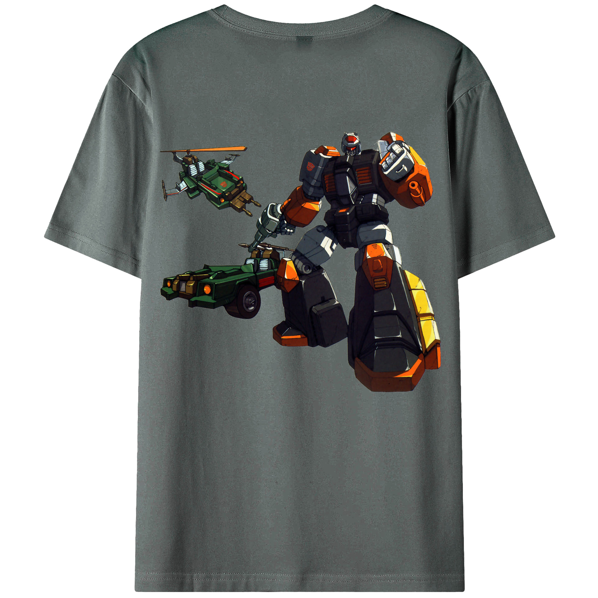 （画像用）  綿100％ メンズ半袖Tシャツ（バックプリント） 通気性